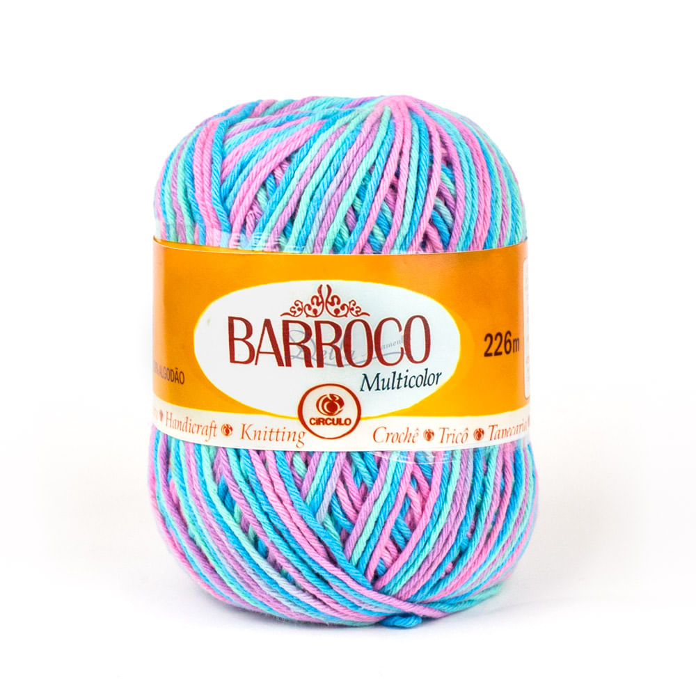 Barbante Barroco Multicolor 200g Cor 9184