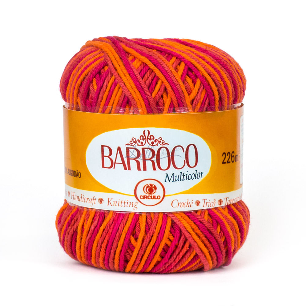 Barbante Barroco Multicolor 200g Cor 9484