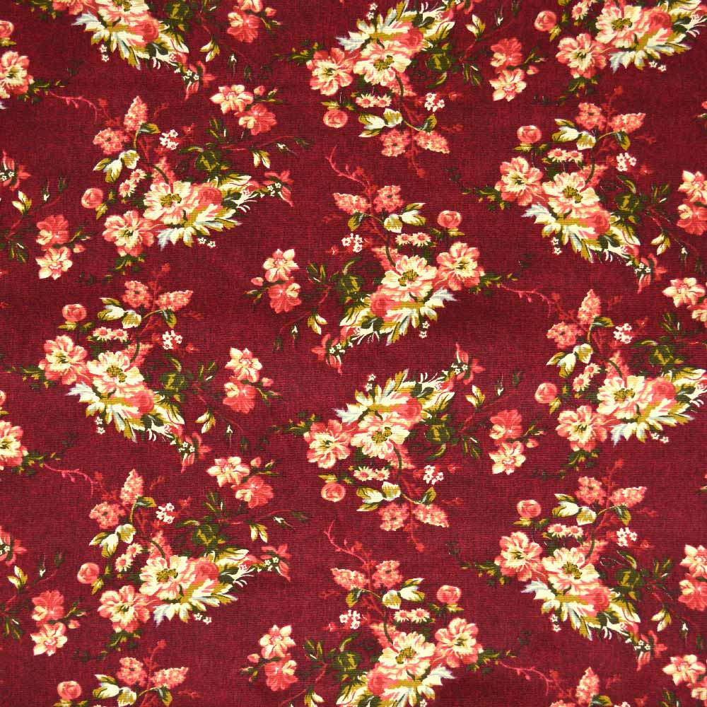 Red floral 2024